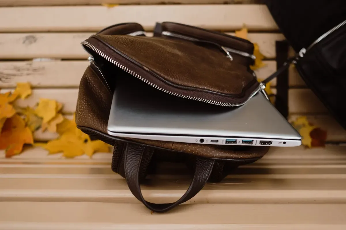 Water-resistant laptop backpack, photo 1 of 3 (sample photo)