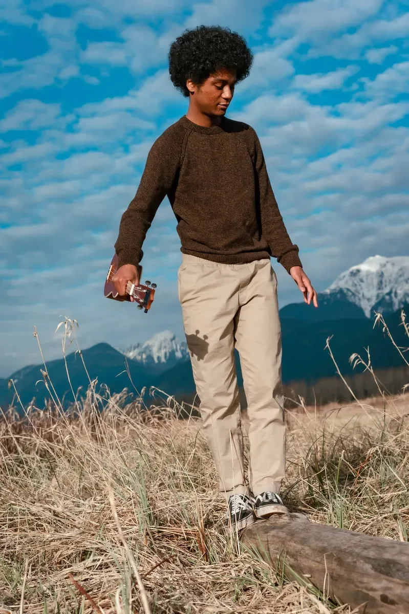 Men's cotton chinos, photo 1 of 4 (sample photo)