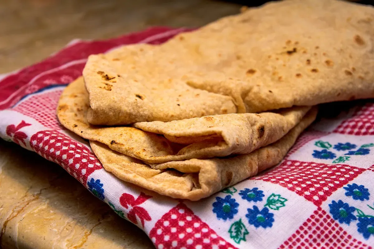 Chapati and chai breakfast, photo 1 of 4 (sample photo)